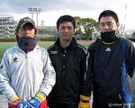 島岡監督&廣田コーチ&内田トレーナー