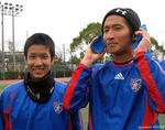 髪型いけてる2人